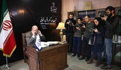 Tehran-residing diplomats pay tribute to Ayat. Hashemi