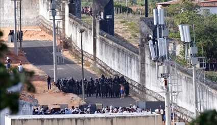 INMATES BUTCHERED DURING BRAZIL PRISON RIOT