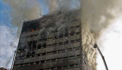 Famous 15-Story Plasco Building Collapses in Iran’s Capital Tehran After blaze