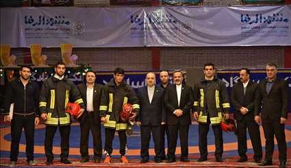 Iran wrestling team wins Takhti Cup