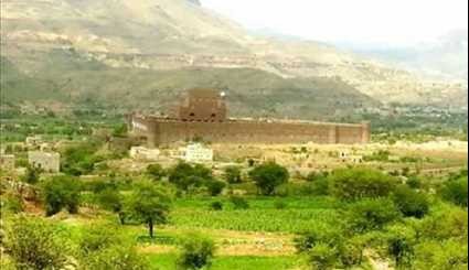 بالصور..قلعة الهداشي من قرية الغريرة محافظة البيضاء اليمنية