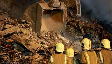 Relief work still underway in collapsed Plasco building