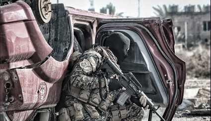 مناورات القوات الخاصة لحركة النُجَباء في الموصل