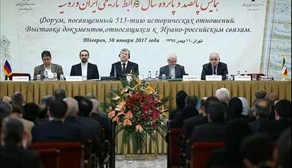 Iran, Russia Celebrate 5 Centuries of Ties