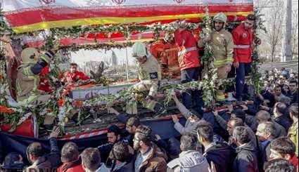 Iran Bids Mournful Goodbye to Selfless Firefighters