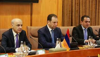 سفر وزیر دفاع جمهوری ارمنستان به ایران | تصاویر