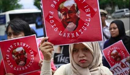 Indonesians, Filipinos Protest Trump's Immigration Policy