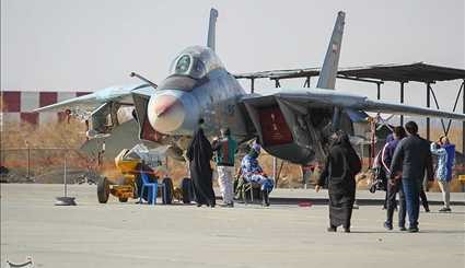نمایشگاه نیروی هوایی ارتش در اصفهان | تصاویر