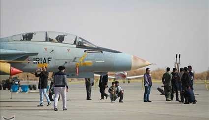نمایشگاه نیروی هوایی ارتش در اصفهان | تصاویر
