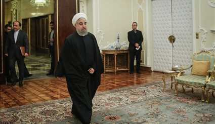 Rouhani meets with head of Belarus Natl. Assembly