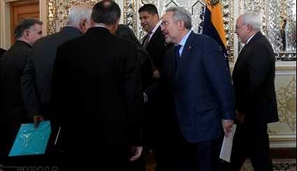 دیدار وزیران خارجه و نفت ونزوئلا با وزیر امور خارجه کشورمان | تصاویر