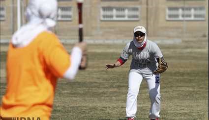 Women's Softball National Team camp in Isfahan