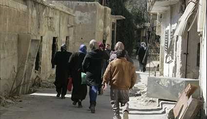 More Syrian Civilians Headed to Their Hometowns in Damascus Countryside