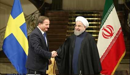 امضاء پنج سند همکاری میان ایران و سوئد/ تصاویر