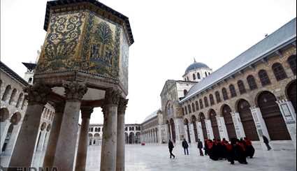 The Omayyad Mosque in Damascus