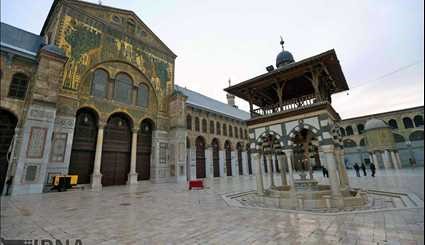 The Omayyad Mosque in Damascus