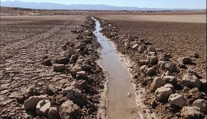 South Khorasan / multi-year drought Haji Abad Dam