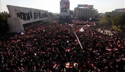 درگیری طرفداران مقتدی صدر با نیروهای عراقی‎ | تصاویر