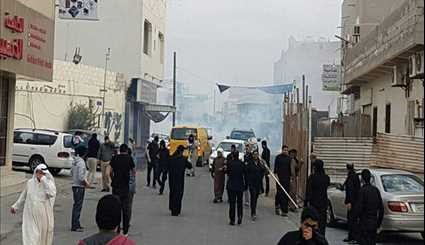 تشديد اعتداءات آل خليفة عشية ذكرى الثورة في البحرين