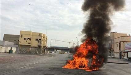 Clashes in Bahrain amid Protests Denouncing 