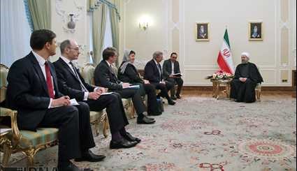 دیدار وزیر امور خارجه لوکزامبورگ با رئیس جمهور | تصاویر