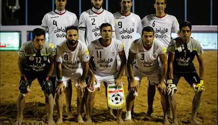 Persian Beach Soccer Cup Opens in Iran's Bushehr