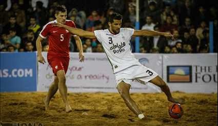 Persian Beach Soccer Cup Opens in Iran's Bushehr