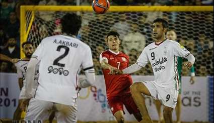 Persian Beach Soccer Cup Opens in Iran's Bushehr