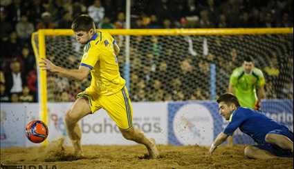 Persian Beach Soccer Cup Opens in Iran's Bushehr