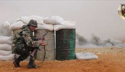 بالصور...تدريبات الجيش السوري في القلمون لمواجهة الارهابيين