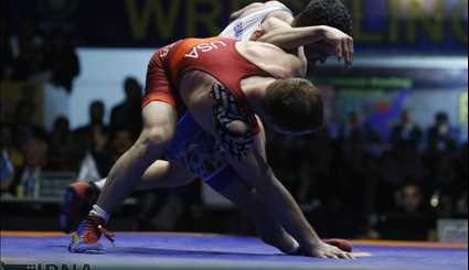 Iran ranks 1st in Freestyle World Wrestling Cup