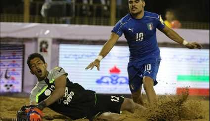 Iran crowned in Persian Beach Soccer Cup