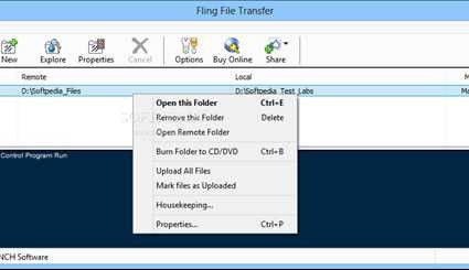 دانلود Fling File Transfer Plus نرم افزار انتقال فایل از طریق FTP