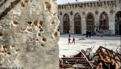 مسجد اموی در حلب | تصاویر