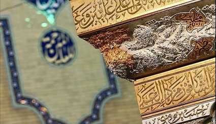 بالصور..شباك مرقد الإمام الحسين (ع) في كربلاء المقدسة