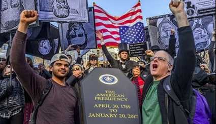 Anti-Trump Protests Continue in US
