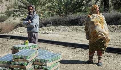 IRCS Workers Provide Humanitarian Aid for Flood-Hit Areas in Southern Iran