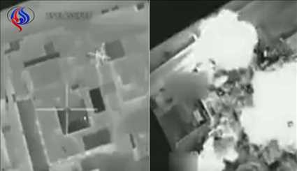 حملۀ F16 عراقی به مواضع داعش در سوریه +ویدیو