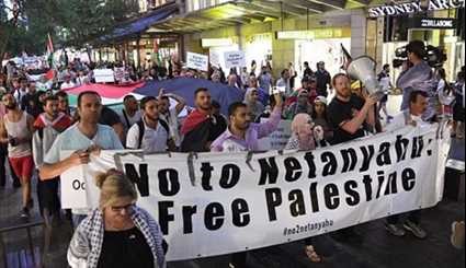 Public Protests against Netanyahu in Australia