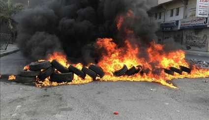 بالصور..استمرار المظاهرات البحرينية ضد نظام آل خليفة، وفاء للشهداء وتنديدا باستخدام القمع ضد النساء