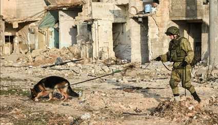 نیروهای رزمی روس در سوریه | تصاویر