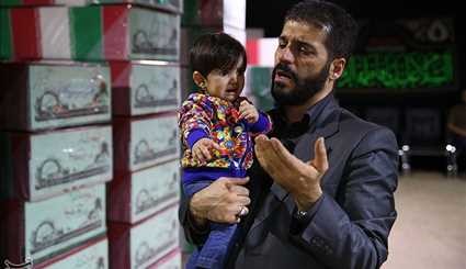 اولین دیدار خانواده شهید تازه تفحص شده در معراج شهداء | تصاویر