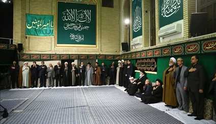 Leader attends 2nd Fatemieh mourning session