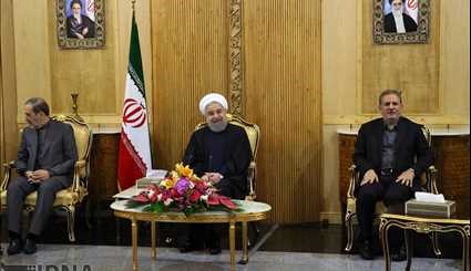 Return of the President to Tehran
