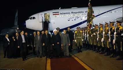 Return of the President to Tehran