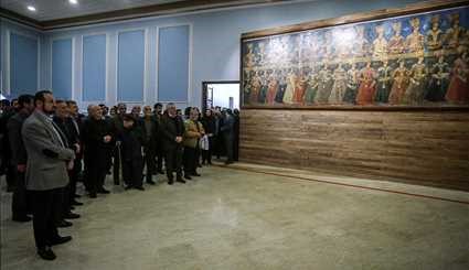Qajar era wall art unveiled