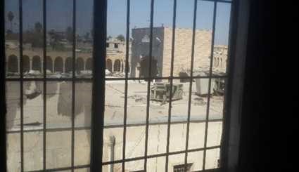 صور مباني المجمع الحكومي بالموصل بعد التحرير