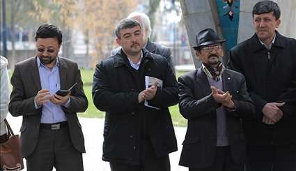 سفر مهمانان خارجی جشنواره شعر فجر به نیشابور/ تصاویر