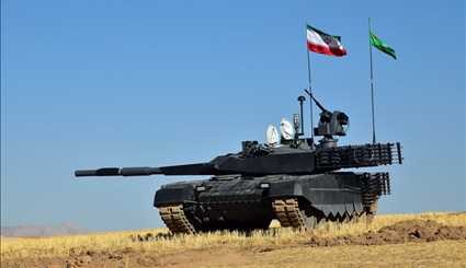 بالصور الدبابة الايرانية المتطورة 