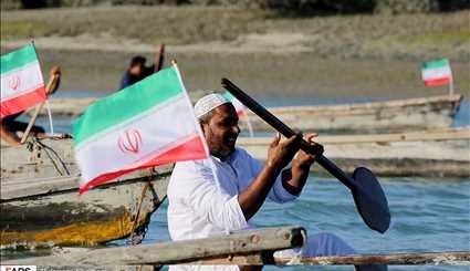 Houri boat tournament in Qeshm